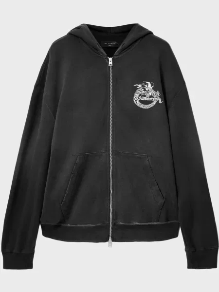 Худі Allsaints чорне