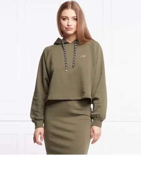 Liu Jo Sport Hanorac | Cropped Fit verde