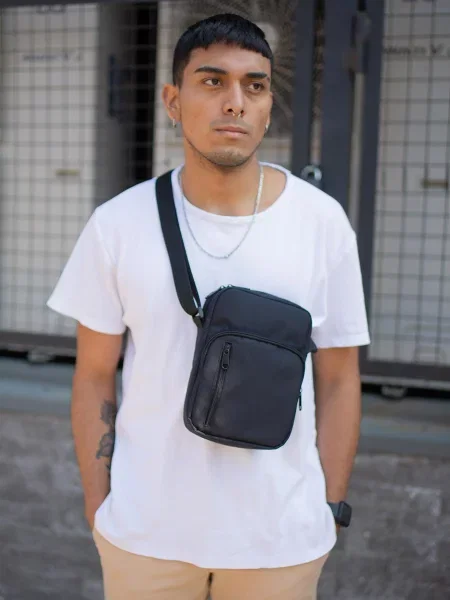 Сумка через плечо Without черная