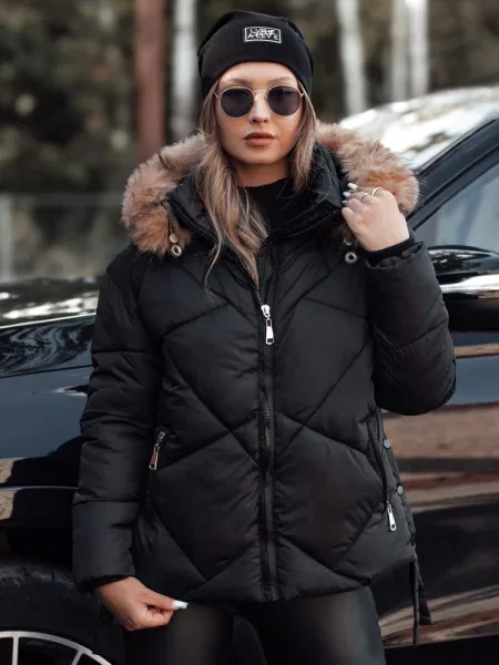 Jakna Dstreet s kapuljačom crna