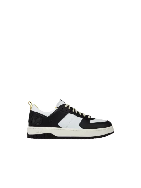 Buty do tenisa Hugo Boss skórzane do tenisa czarne