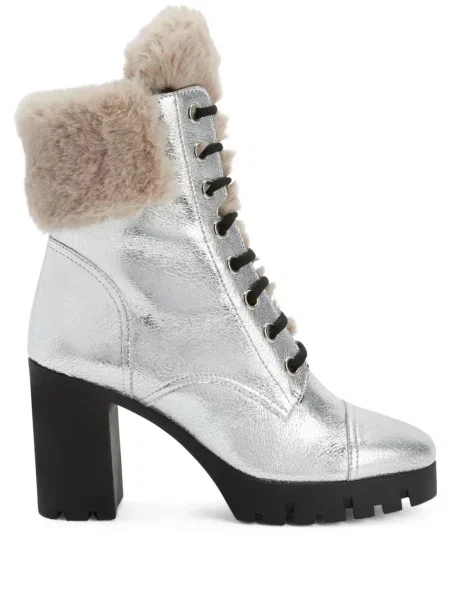 Botine Giuseppe Zanotti argintiu