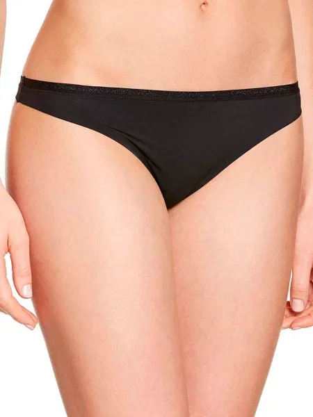 Женские стринги с низкой посадкой чорні