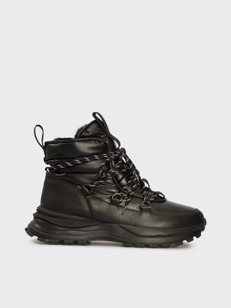 Черевики PRPY поліамід/шкіра чорний