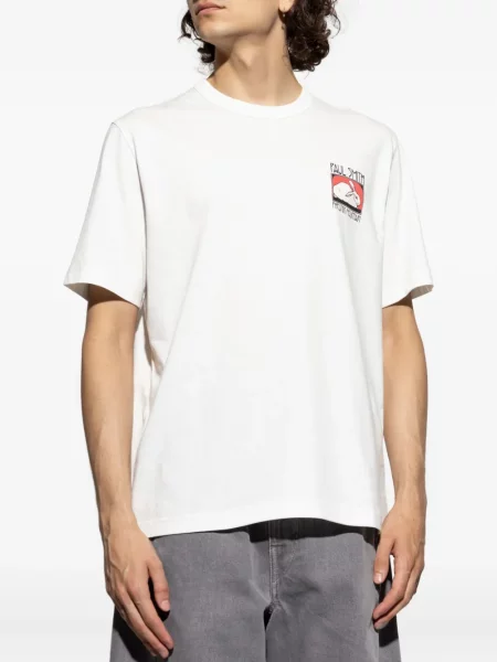 Tricou Ps Paul Smith cu imagine alb