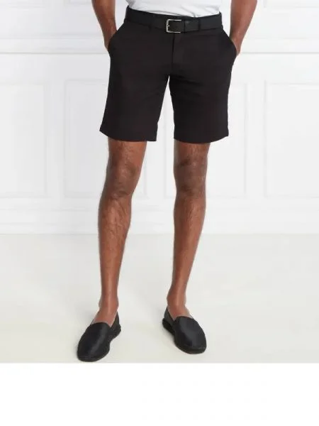 Tommy Hilfiger Pantaloni Scurți BROOKLYN | Relaxed fit negru