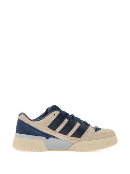 Sneakerși Adidas Gazelle din piele cu bretele albastru