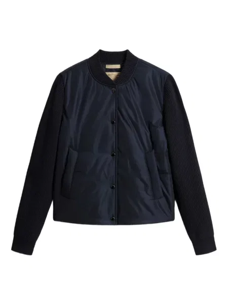 Geacă bomber Woolrich tricotate albastru