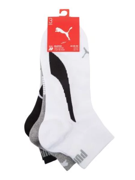 Skarpety w zestawie 3 pary Puma białe