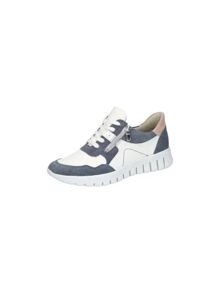 Sneakersy Waldläufer białe