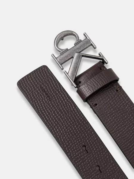 Calvin Klein pas usnjeni rjava
