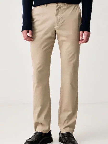 Tommy Hilfiger pantaloni pentru bărbați din cu bej