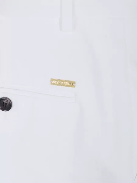 Pantaloni Dsquared2 alb