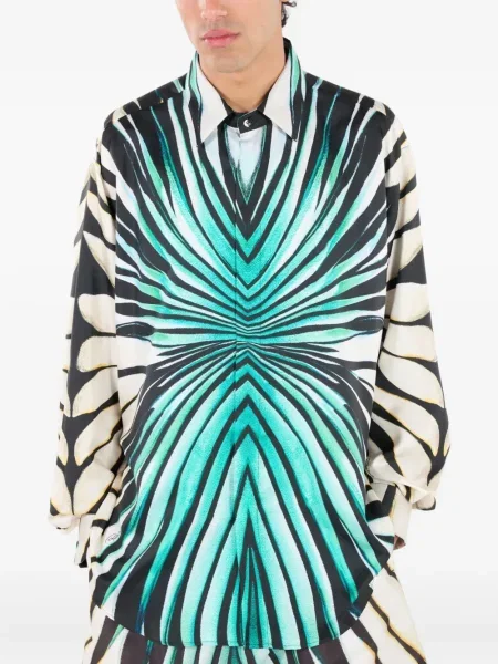 Риза Roberto Cavalli черно