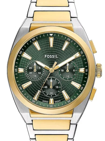 Часовник Fossil зелено