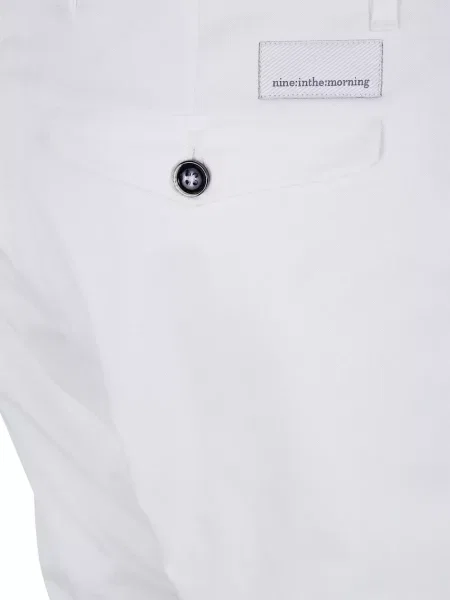 Hlače Nine In The Morning s autogramom bijela