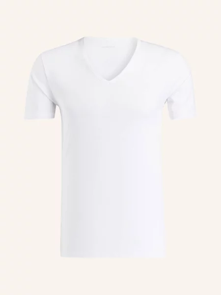 Mey Koszulka W Serek Z Serii Dry Cotton weiss czarna