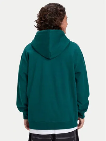 Quiksilver Jopa Double Up Temno Oversize zelena