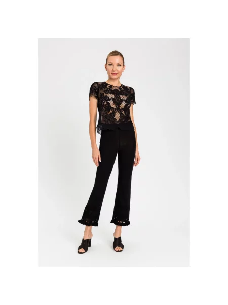 Spodnie Twinset czarne