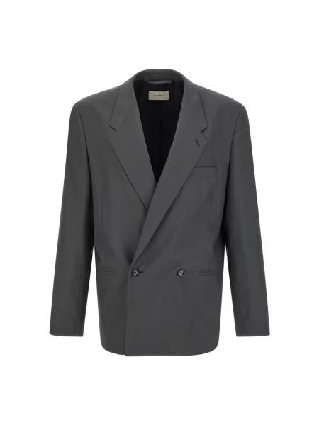 Garnitur Lemaire dwurzędowy szary