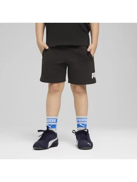 Dziecięce szorty ESS z logo No. 1 PUMA czarne