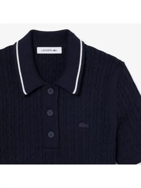 Поло Lacoste серое