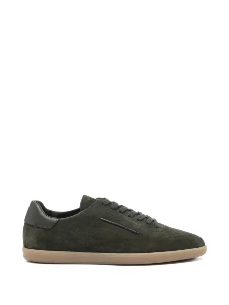 Szarvasbőr sneaker Zegna zöld