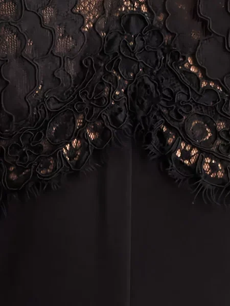 Гащеризон Tadashi Shoji с дантела черно