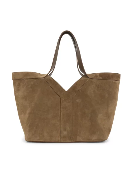 Shopperka Saint Laurent brązowa
