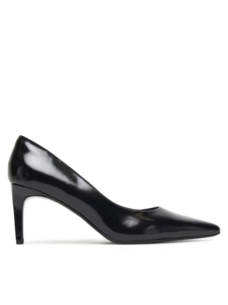 Calvin Klein Aukštakulniai Ess Stiletto 70 Shiny Lth juoda