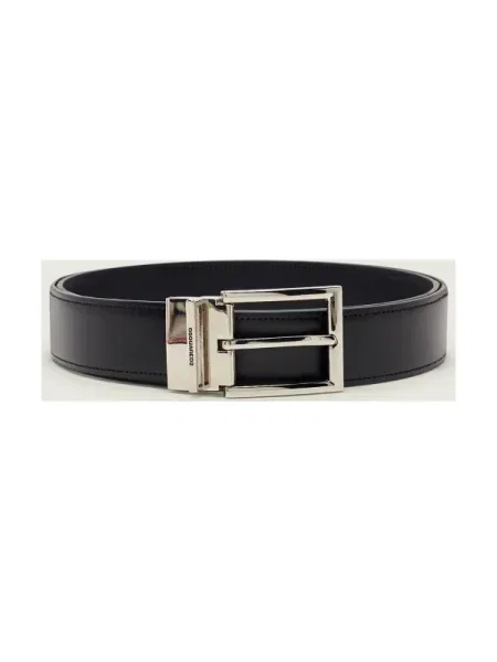 Bőr öv Dsquared2 fekete