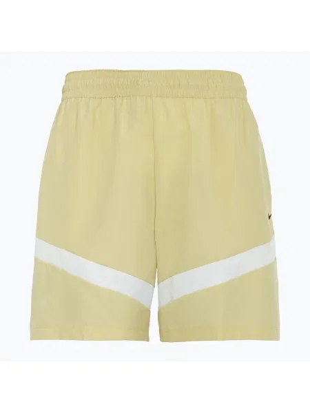 Pantaloni scurți de baschet pentru bărbați Nike Icon Dri-Fit 6" team gold/team gold/white/black alb