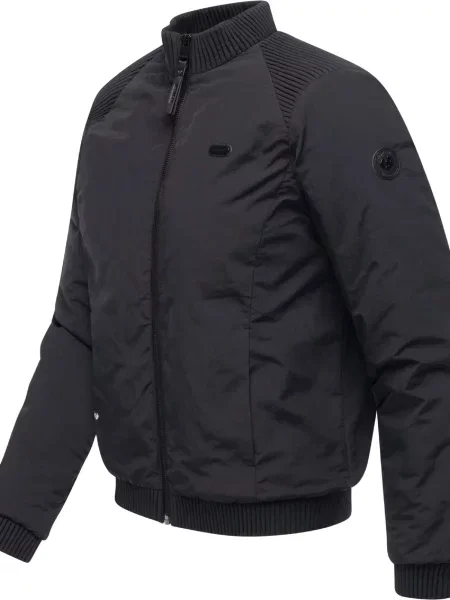 Ragwear Geacă de primăvară-toamnă negru
