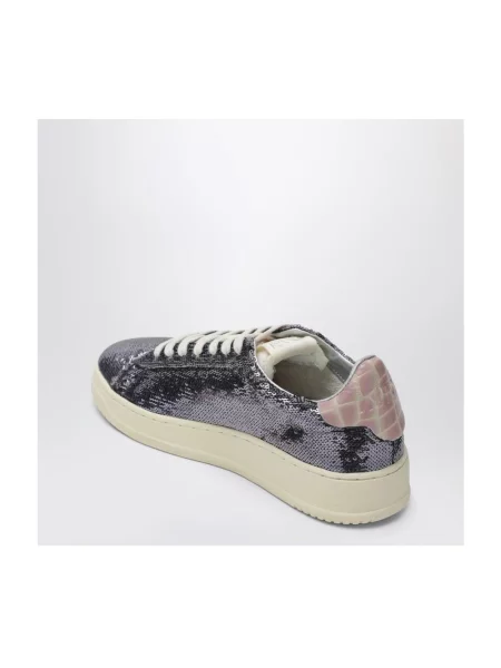 Sneakersy Autry skórzane szare