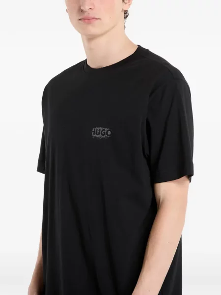 Tricou Hugo cu imagine negru
