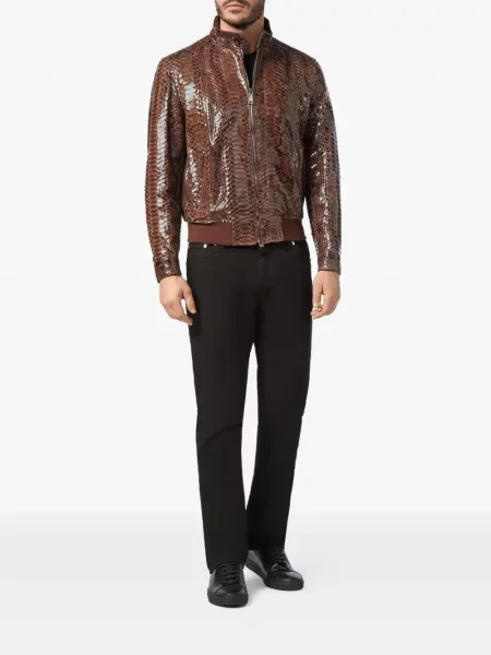 Geanta de piele Billionaire maro