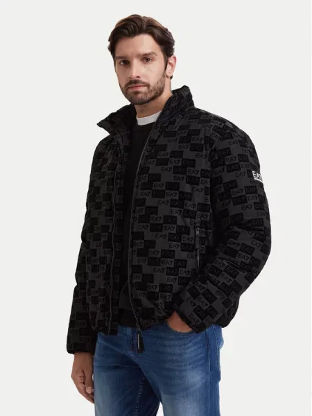 Emporio Armani Zimska jakna črna