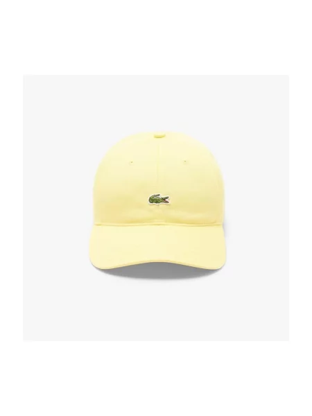 Lacoste șapcă de baseball din galben