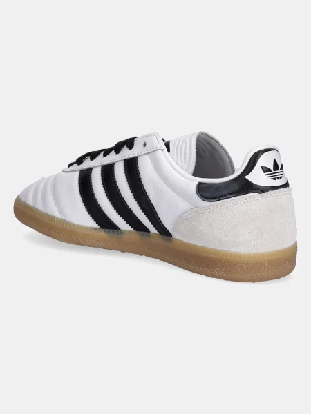 Шкіряні кросівки adidas Originals Samba JP білий