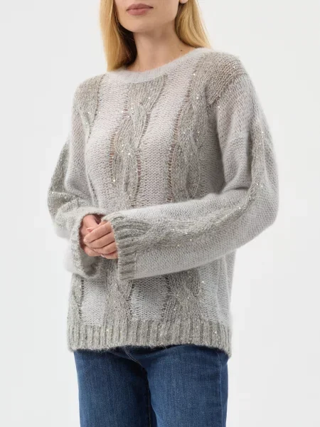 Светр Panicale Cashmere сірий