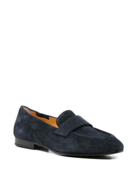 Pantofi loafer Truman´s din piele de căprioară albastru