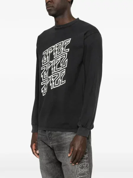 Tricou Aries lung negru