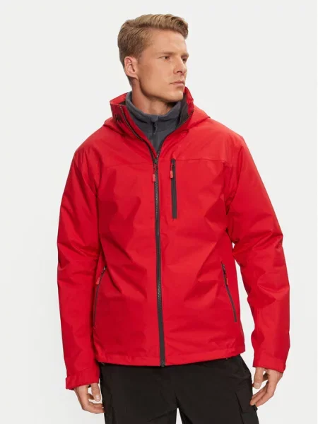Helly Hansen Námornícka bunda Midlayer Sailing červená