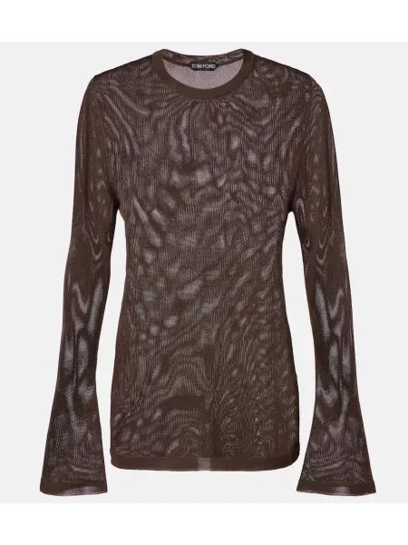 Top Tom Ford tricotate maro