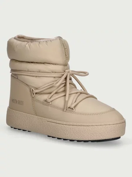 Moon Boot MB LTRACK LOW NYLON WP μπότες χιονιού Γυναικεία μπεζ