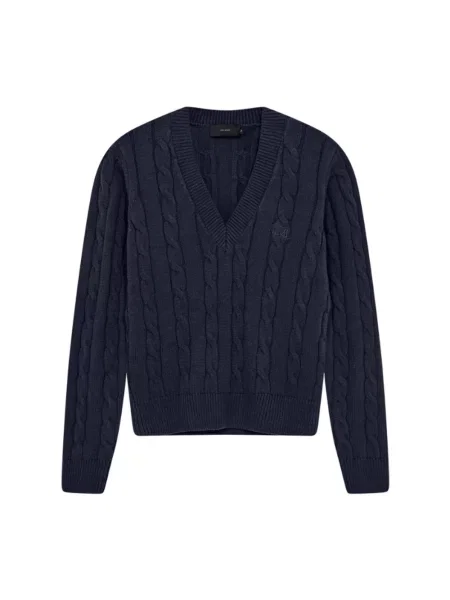Sweter Copenhagen Muse z długim rękawem niebieski