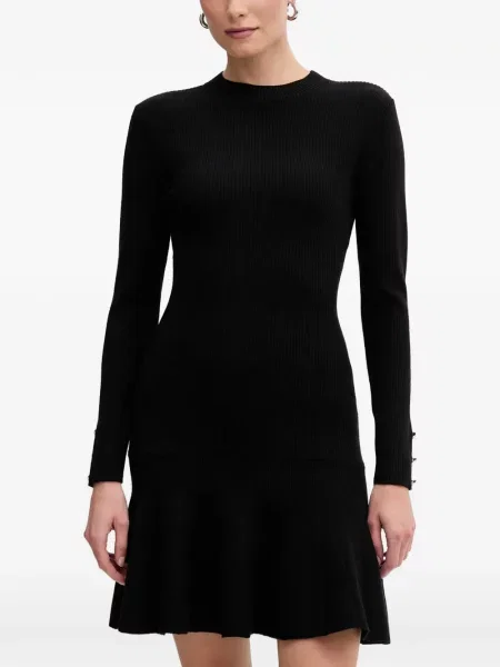 Rochie mini Morgan tricotate negru