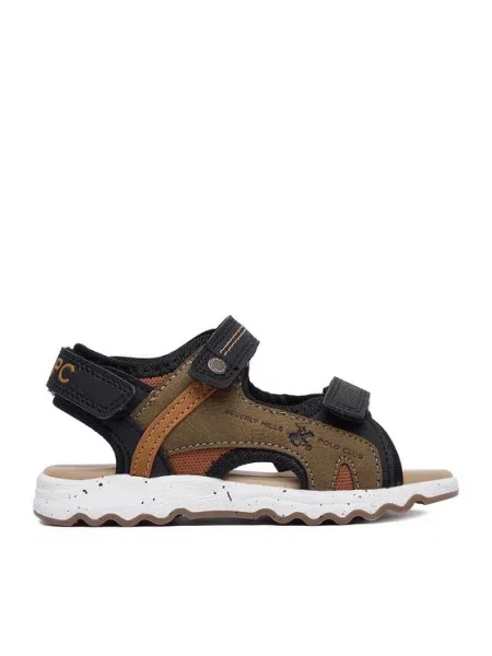 Sandále Beverly Hills Polo Club Kaki