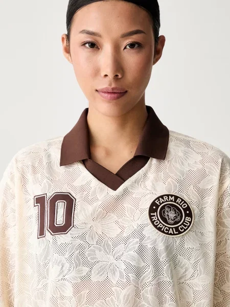 Ажурное поло Adidas