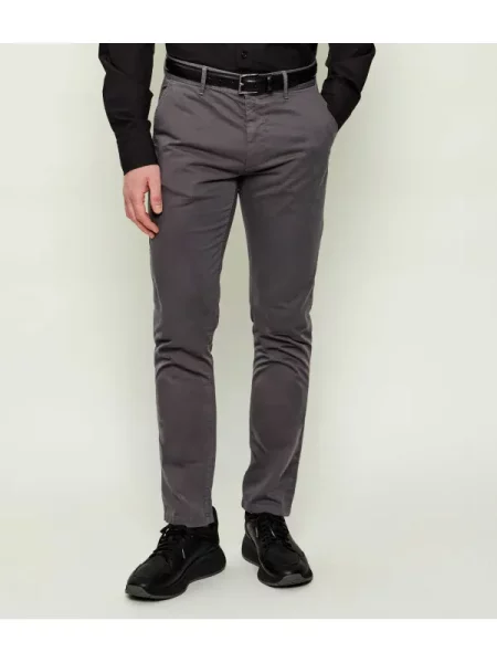 BOSS ORANGE Pantaloni chino gri
